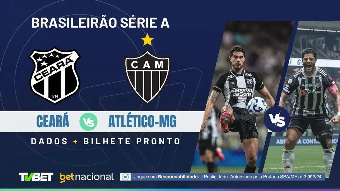 Ceará x Atlético-MG: 3 Palpites e Onde Assistir ao Vivo