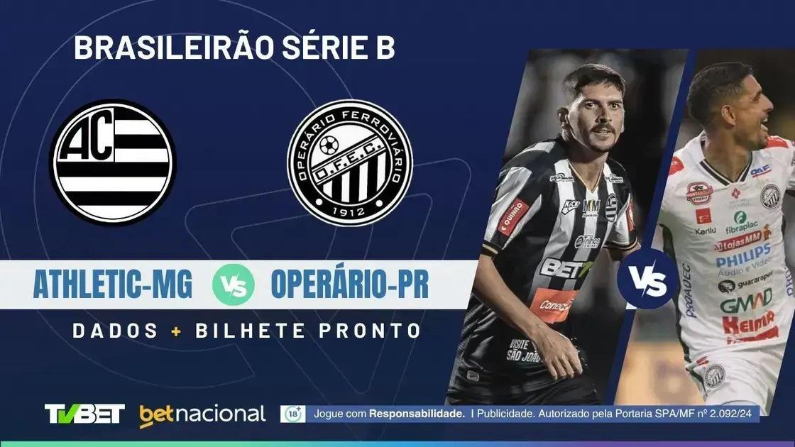 Athletic-MG x Operário-PR: 3 Palpites e Onde Assistir