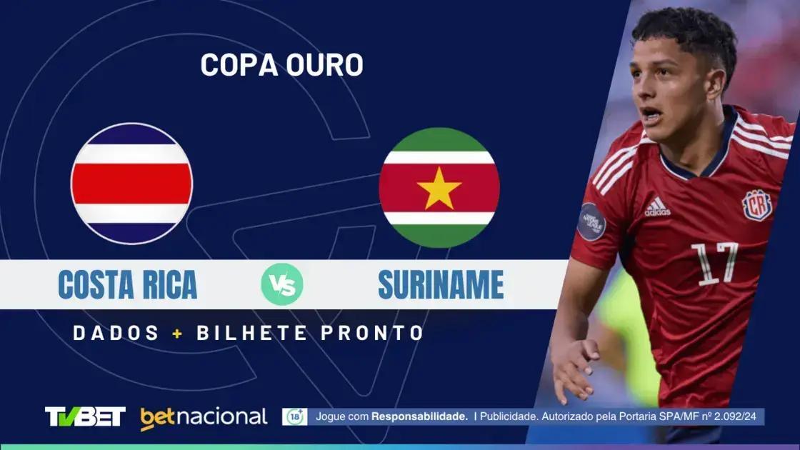 Costa Rica x Suriname: 5 Palpites e Onde Assistir ao Vivo
