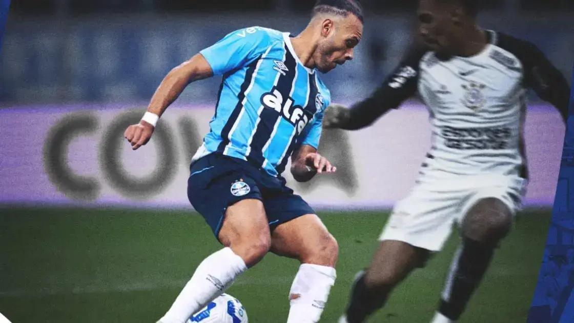 Grêmio e Corinthians empatam em jogo com golaços antes da Copa