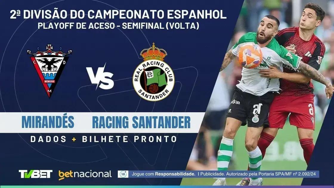 Mirandés x Racing Santander: 3 Palpites para Apostar Hoje