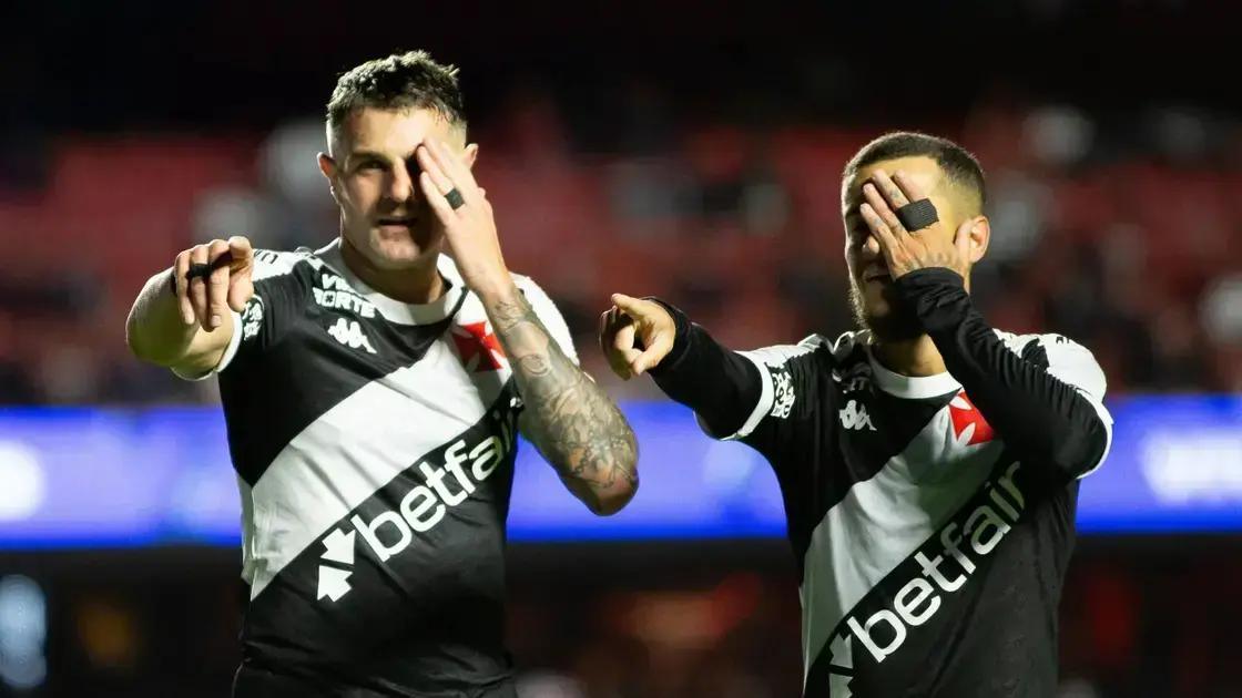 Vasco vence São Paulo no Morumbis e abre distância do Z4